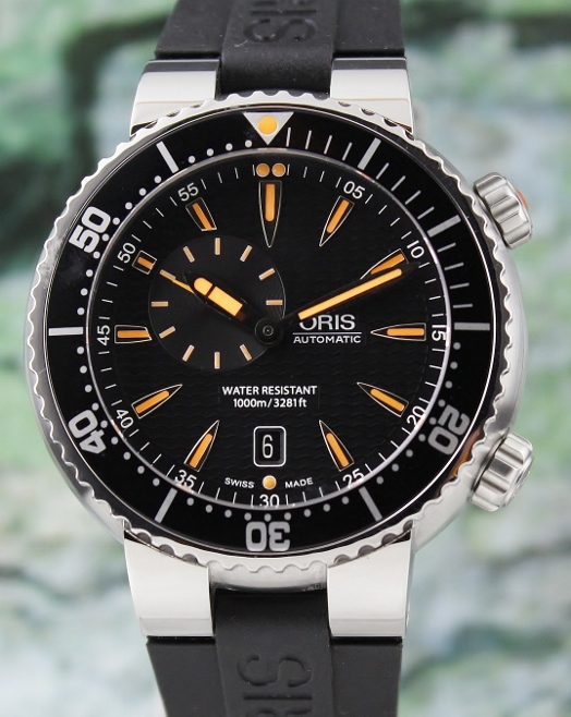 (image for) LIKE NEW ORIS MEN SIZE AUTOMATIC STAINLESS STEEL WATCH / 01643 7609 85 54